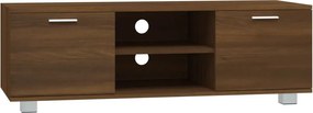 vidaXL barna tölgy színű szerelt fa TV-szekrény 120 x 40,5 x 35 cm