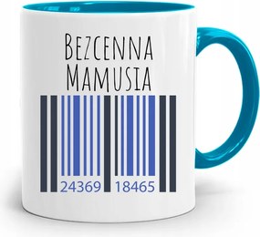 Kék Bögre Anyukáknak Felbecsülhetetlen Értékű Ajándék fényképes nyomattal