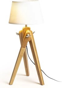 RENDL AMBITUS asztali lámpa bambusz 230V LED E27 15W