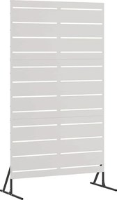 vidaXL Magánszféra Képernyő Szürke 100 x 50 x 180 cm Acél