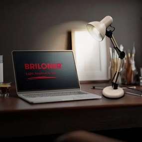 Brilo - PIXA asztali lámpa 1xE14/25W/230V bézs