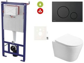 Fali WC szett SAT előtétfalas szereléshez + SAT Infinitio WC SIKOSSIN68KECO