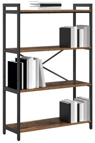 Könyvszekrény Régi fa 80 x 30 x 118 cm Faanyag