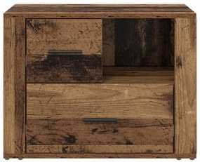 Éjjeliszekrény fiókkal Régi fa 60 x 36 x 45 cm Faanyag