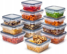 Ételtároló Doboz Szett Uzsonnás Doboz 12 Db-os Uzsonnás Doboz