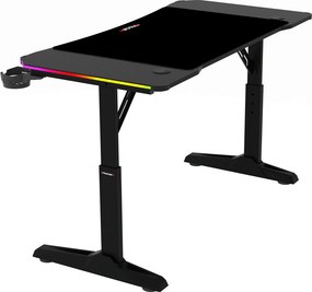 NERO állítható gamer asztal 160 × 60 cm