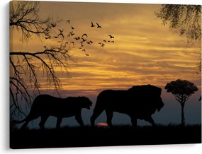 Safari képe (70x50 cm)