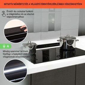 Klarstein Royal Flush Eco, páraelszívó, 90 cm, 714 m³/ó, A+