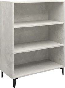 vidaXL betonszürke szerelt fa tálalószekrény 69,5 x 32,5 x 90 cm