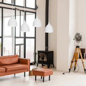 Csillár zsinóron NOAK 4xE27/15W/230V szürke