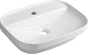 Isvea Isvea, INFINITY kerámia mosogató, 55x40cm, fehér, 10NF50055