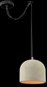 MAYTONI T451-PL-01-GR BRONI Modern Függesztett Lámpa Fekete, Szürke E27 IP20