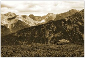 Poszterek 185x125 Tátra Lengyel hegyek Kilátás