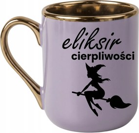 Elegáns bögre „Türelem elixír” 330 Lila