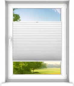 Redőny Pliszírozott redőny 40x190cm könnyen tisztítható