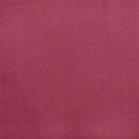 kétszemélyes bordó bársony kanapé 120 cm