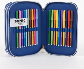 Sonic a sündisznó Power Run tolltartó töltött 3 emeletes Giotto