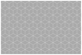 Öntapadó tapéta szürke kockák