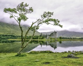 Poszter 76x60,5cm Kilchurn kastély, Assaf Frank