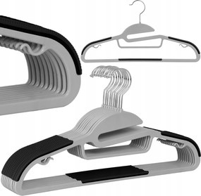 Ruhaakasztók Csúszásgátló Ruhaakasztó Kpl 10 db