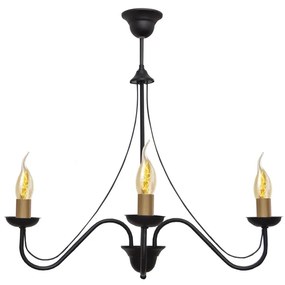 Csillár rúdon MALBO 3xE14/60W/230V