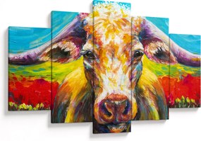 Kép - Festett tehén (150x105 cm)