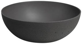 Sapho - FORMIGO ráültethető mosdó Ø 39 cm, beton/antracit