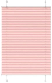 pliszírozott redőny rózsaszín 85x150 cm szövetszélesség 84,4 cm