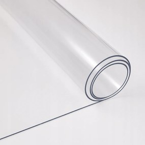 Védőszőnyeg asztallapra íróasztalra 90x90 cm, átlátszó Pvc fólia 2 mm