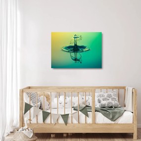 Vízcseppek képe (üvegen) (70x50 cm)