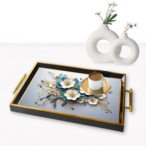 Üveg tálca, 38×24 cm – TPA9901