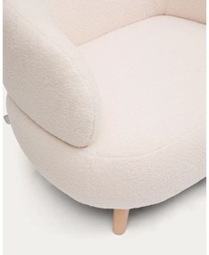 Bézs buklé fotel Luisa – Kave Home