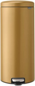 Aranyszínű acél pedálos szemetes 30 l NewIcon – Brabantia