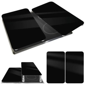 Edzett üveg tűzhely fedőlap szett 2 db-os 30x52 cm Universal – Wenko