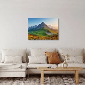 Üveg kép - Dolomitok (70x50 cm)