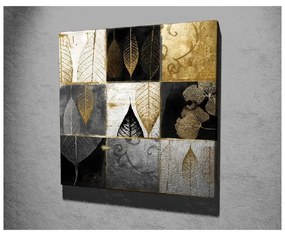 Golden Leaves vászonkép, 45 x 45 cm