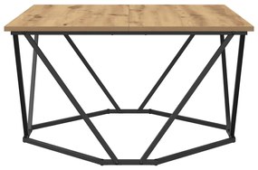 Dohányzóasztal Mesteri tölgy 80x80x45 cm Mérnöki fa