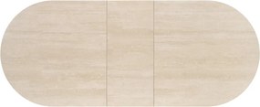 Falone bővíthető étkezőasztal 180-220cm travertin