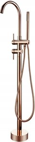 Kádtöltő csaptelep szabadonálló Rose Gold Ocean