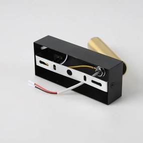 Brilagi - LED Fali spotlámpa MAYA 1xG9/7W/230V fekete/arany