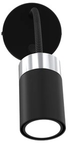 Rugalmas lámpa JOKER1xGU10/8W/230V fekete/matt króm