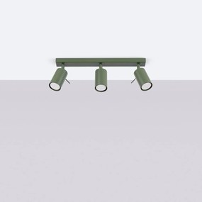 Zöld spotlámpa 6x45 cm Etna – Sollux