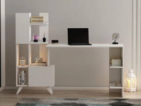 PC asztal Duvopu (fehér) . Akció -20%. 1094993