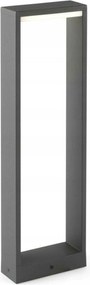 Faro Alp 500 kültéri Led oszloplámpa, 7W, IP54, sötétszürke, 50 cm