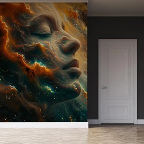 Fotótapéta - Arc az űrben (147x102 cm)