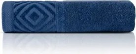 Paula törölköző 70x140 cm 100% puha nedvszívó pamut 550g/m2 Dark Blue