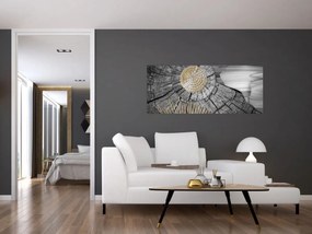 Kép - A fa törzse kollázsban (120x50 cm)