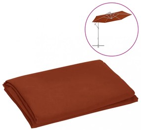 terrakotta konzolos napernyő csereponyva 300 cm