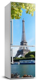 Hűtő matrica Eiffel-torony FridgeStick-70x190-f-101919051