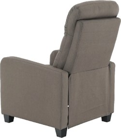 Relaxáló fotel, barna, TURNER